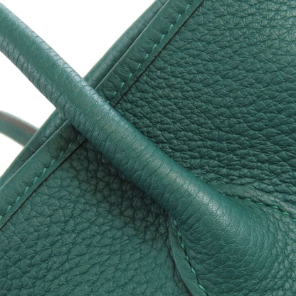 Hermes Garden Party PM Macarite Silver Hardware Tote Bag Negonda Women