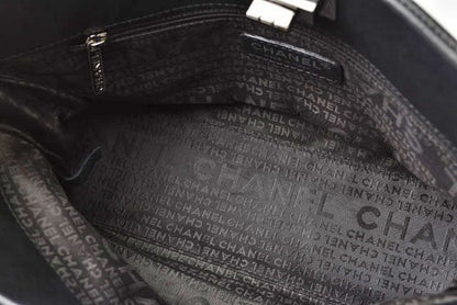 Chanel Tote Bag Chanel Chain Bag Vintage Patent Leather Quilted Stitching Black