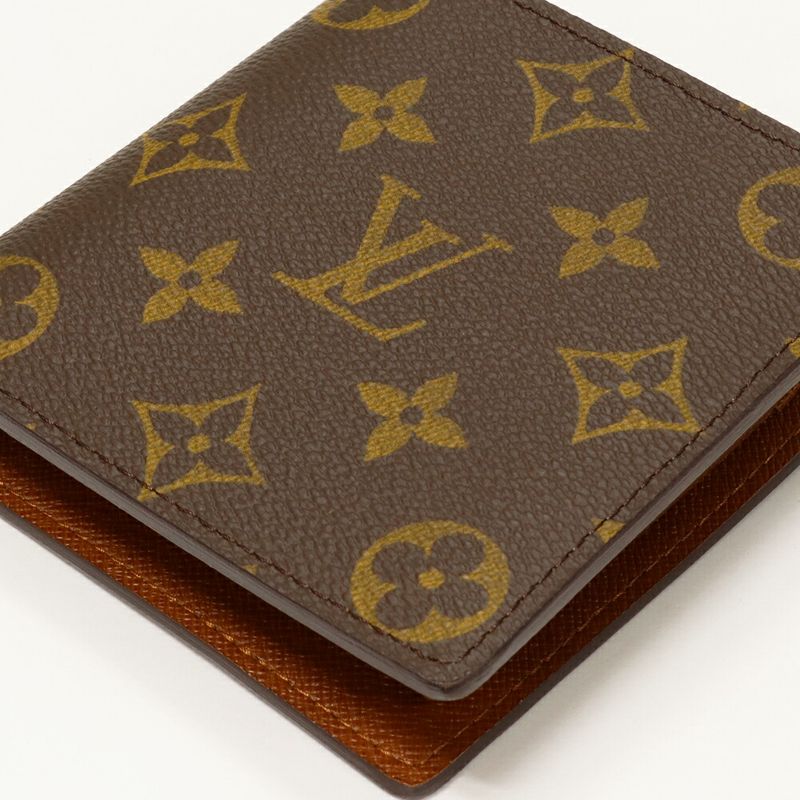 Louis Vuitton Monogram Portefeuille Marco Wallet With Coin Purse M61675