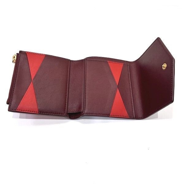Bottega Veneta Continental Wallet Bi-colored Trifold Women