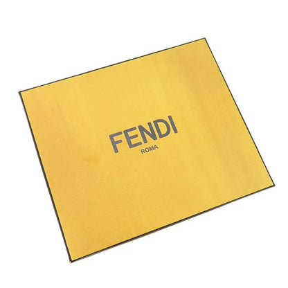 Fendi Card Case Zucca Card Holder Leather Brown Card Holder Pass Case 7ar911