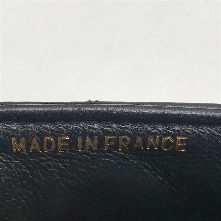 Chanel CC Logo Push Lock Mini Quilted Waist Pouch Black