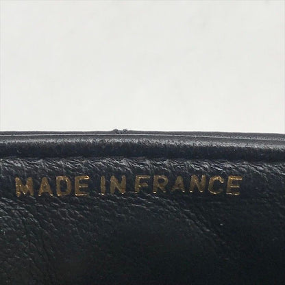 Chanel CC Logo Push Lock Mini Quilted Waist Pouch Black