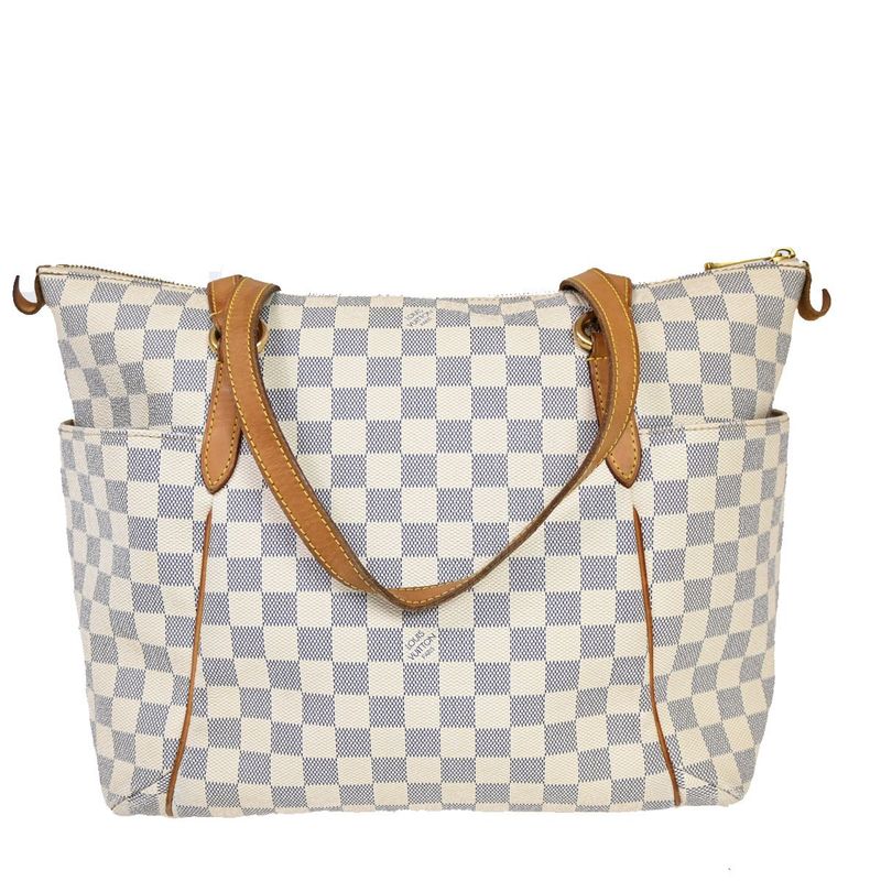 Louis Vuitton Shoulder Bag Totally MM Damier Azure N5126220 Fa324