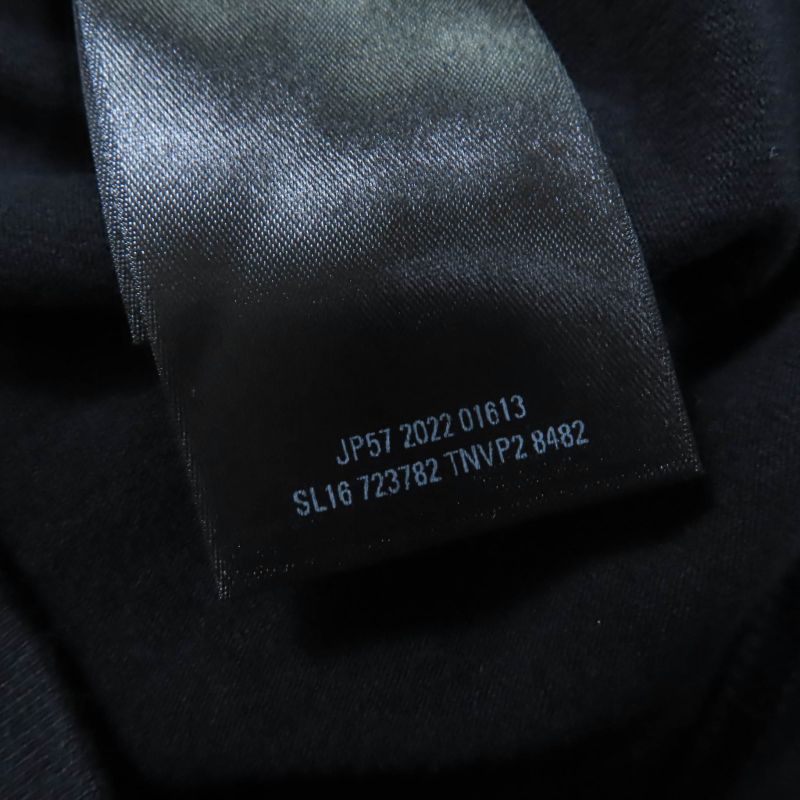 Balenciaga×adidas 23SS 723782 100% Cotton Short Sleeve T-shirt Black XS Genuine