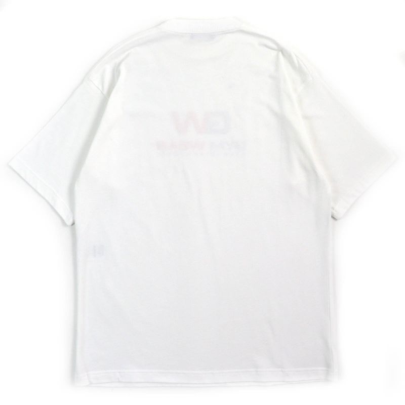 Balenciaga 620969 TIVD GYM WEAR Gymwear 100% Cotton Crew Neck Oversized Short