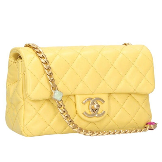 Chanel Mini Matelasse 20 Lambskin Chain Shoulder Bag Women 20