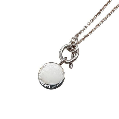 Hermes Necklace Amulet H Ex Libris Cloussel Serie Pendant Ag925 Silver Hermes