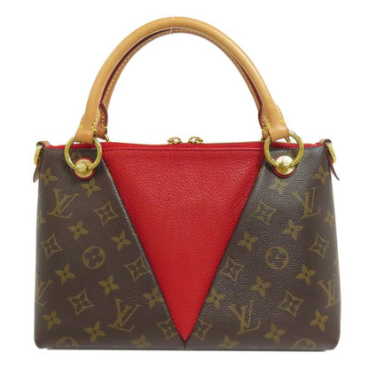 Louis Vuitton M43966 V Tote BB Handbag Monogram Canvas Women