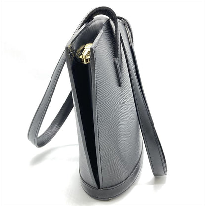 Louis Vuitton Saint Jacques Noir Black Tote Bag Epi M52262 Black Gold Hardware