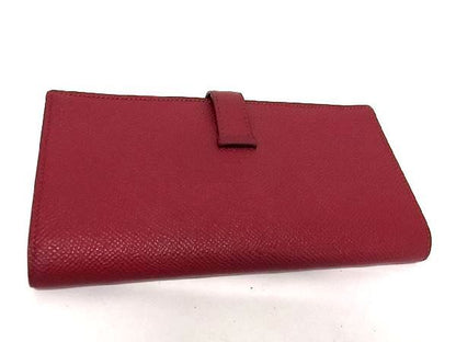 Hermes Bearn Souffle Vaux Epson Gold Hardware Long Wallet Engraved D 2019