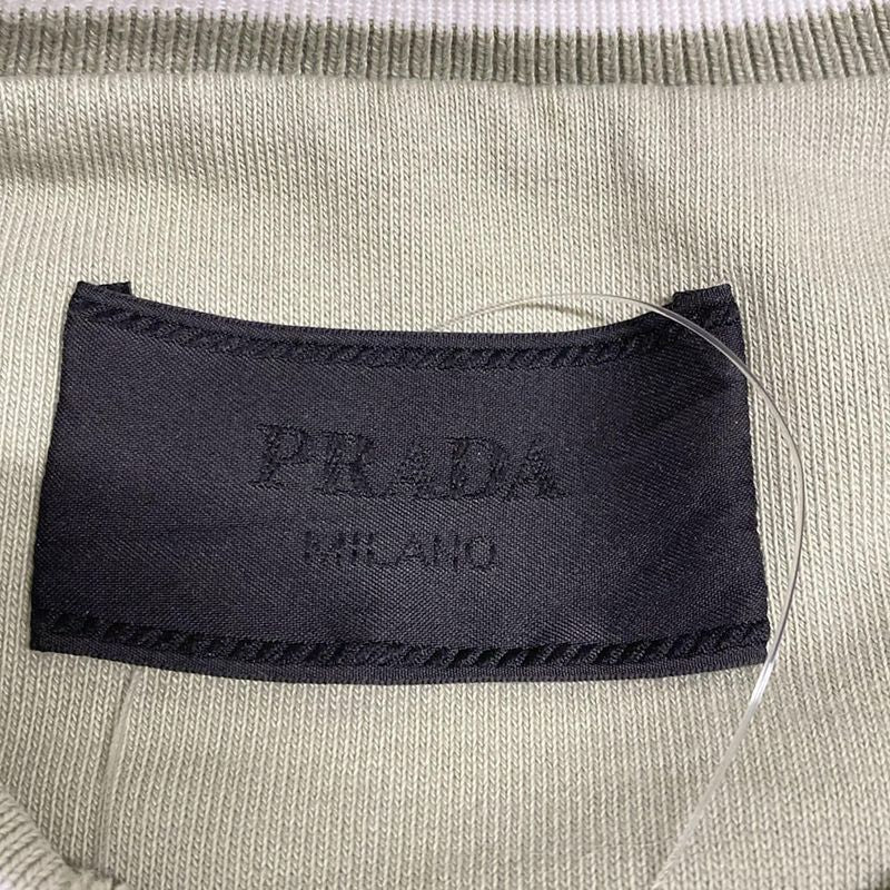 Prada Trainers Size S - Ujl69b Light Green And White Damaged / Sweatshirt / 24