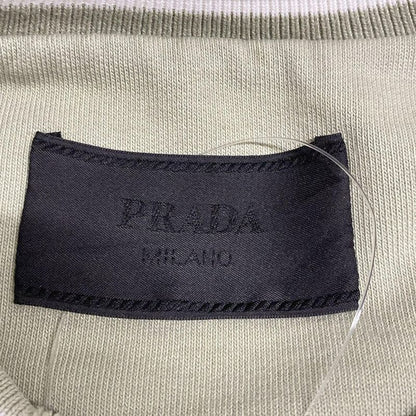 Prada Trainers Size S - Ujl69b Light Green And White Damaged / Sweatshirt / 24