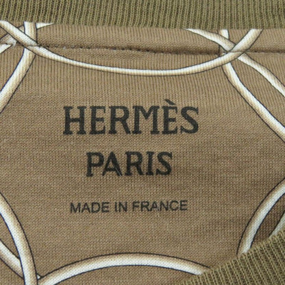 Hermes 22SS 2h4618db Morning Stroll Promenade Du Matin 100% Cotton Crew Neck
