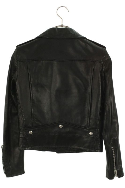 Saint Laurent Paris 369615 Y5ja2 Classic Motorcycle Rider Scuff The Jacket