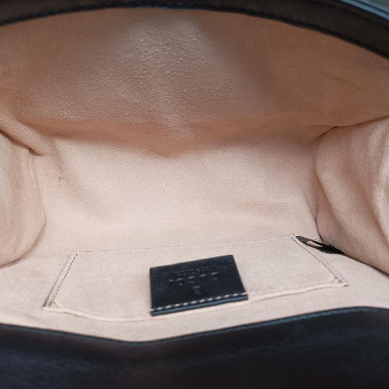 Gucci Padlock Beige And Black PVC Coated Canvas 409487 A030968460