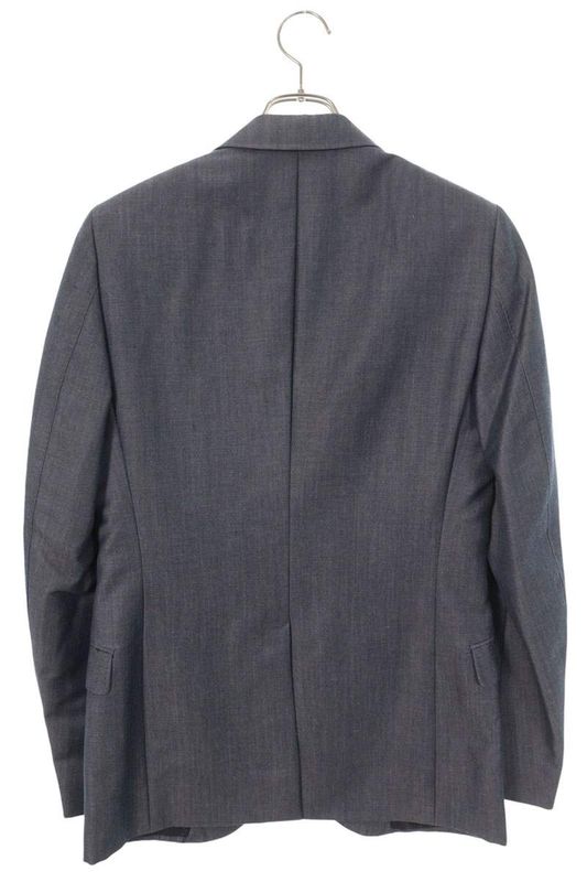 Gucci 244547 Z76894108 Notched Lapel Single Jacket Men's 46