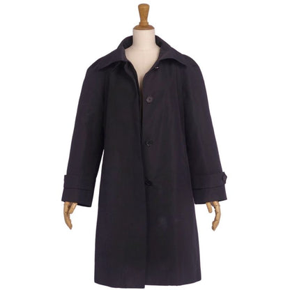 Vintage Hermes Coat Stainless Steel Collar Coat Balmacaan