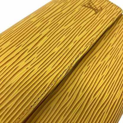 Louis Vuitton Epi Porte Trésor International M6228h Trifold Wallet With Card