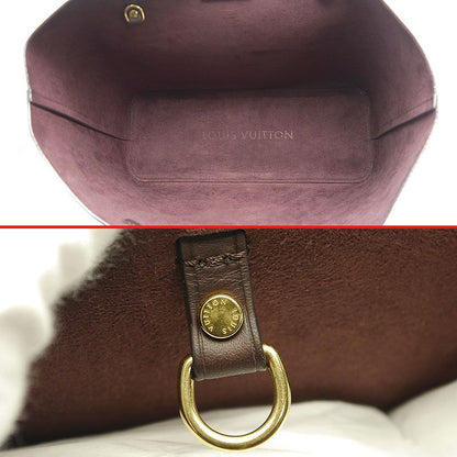 Louis Vuitton LV Long Beach MM M90475 Vernis Amarante Tote Bag A4 Size