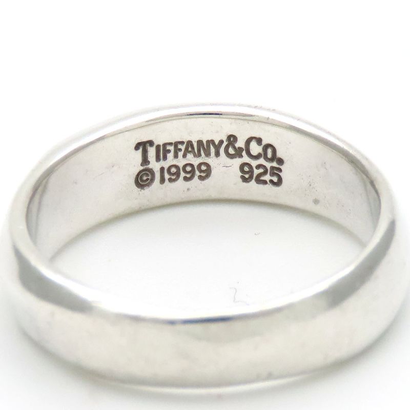 Tiffany & Co Ring / Ring Knife Edge 925 Silver Approx 4.4g Silver Approx #11.5