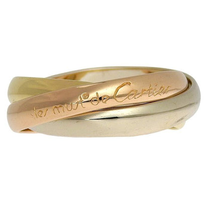 Cartier Trinity Ring Small Model 18K Yellow Gold 18K White Gold 18K Pink Gold