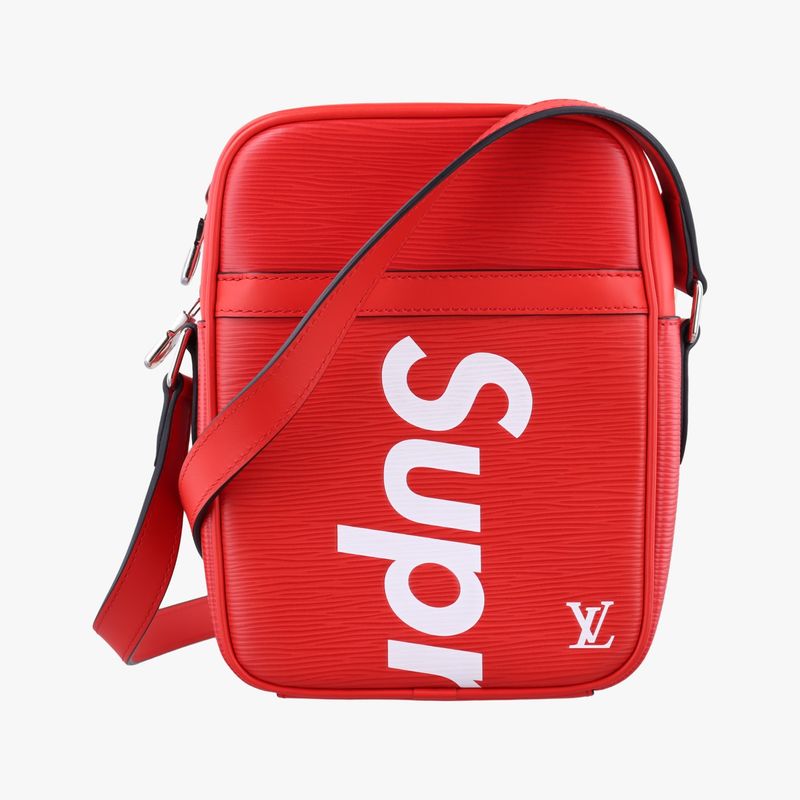 Louis Vuittonsupreme Collaboration Danube PM Rouge Epi M53417 Fo2167