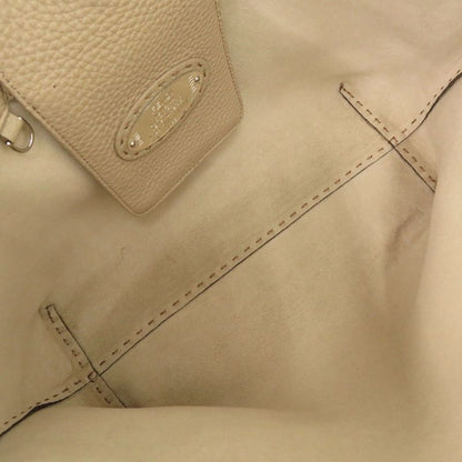 Fendi Selleria Carla Leather Brown Tote Handbag Brown 0024 Fendi