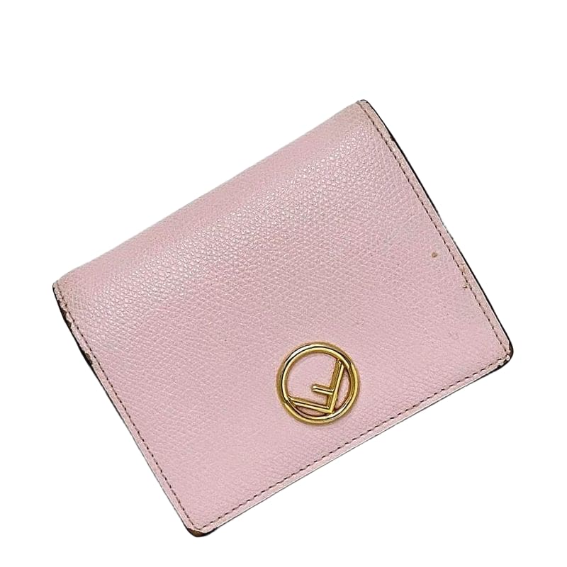 Fendi Bifold Wallet Pink Fize 8m0387 Ec20532