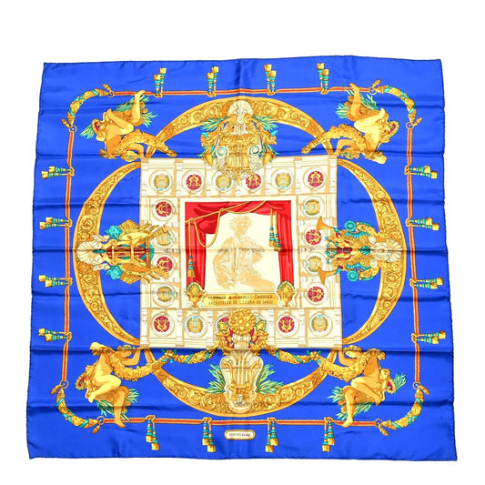 HERMES Silk Scarf 90 Hommage A Charles Garnier Architecte De L'Opera De Paris