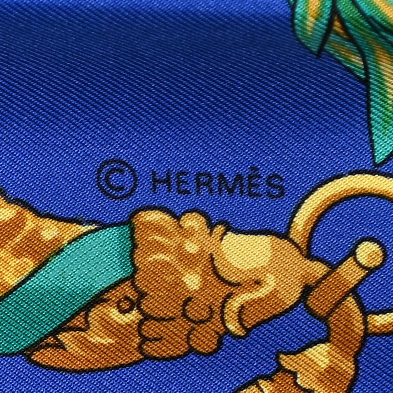 HERMES Silk Scarf 90 Hommage A Charles Garnier Architecte De L'Opera De Paris