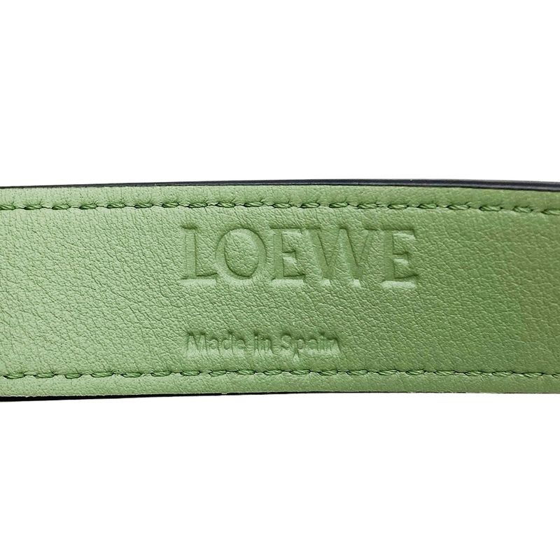 Loewe Basket Bag Small Tote Bag A223s93x04 Green Basket Bag Women