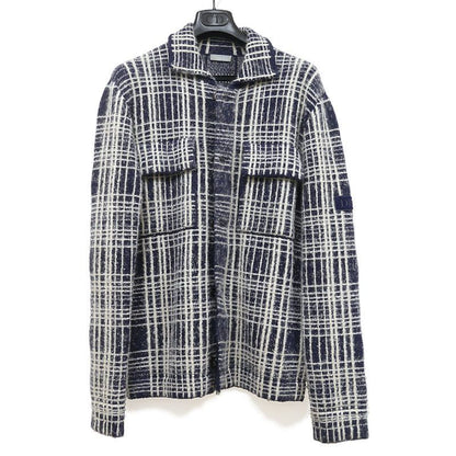 Dior Blouson White And Navy 013m213at080 Men's