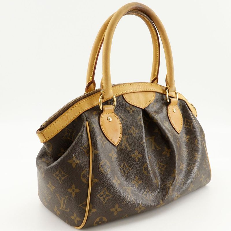 Louis Vuitton Tivoli PM M40143 Monogram Canvas Brown Ar2048 Ladies Handbag