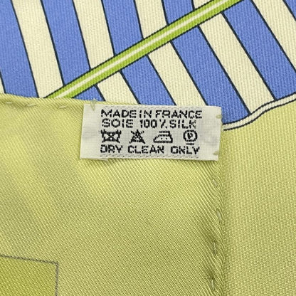 Hermes Carre 90 Silk Scarf Painter's Treasure Chest Monte Carlo Monte Carlo