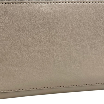 Gucci Tote Bag Diana Bamboo 655658 Leather Double G Beige Gold Hardware Gucci