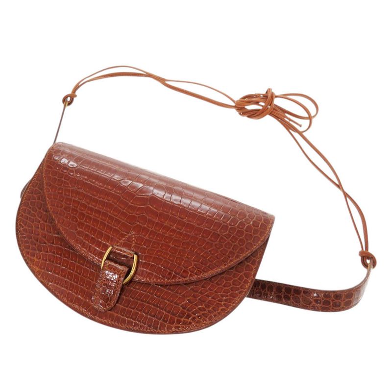 Hermes Porosas Brown Marked 00X (1994) Waist Bag 1682 Hermes