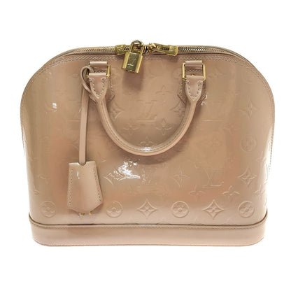 Louis Vuitton Handbag Monogram Vernis Alma PM M90170 Dune