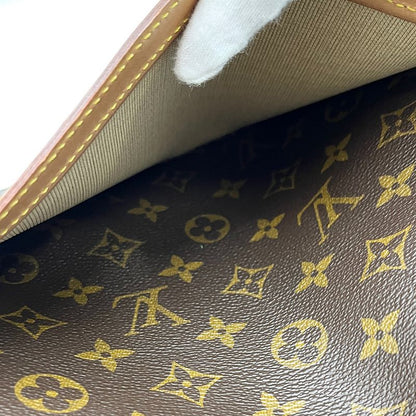 Louis Vuitton Shoulder Bag Reporter PM Monogram Leather Brown