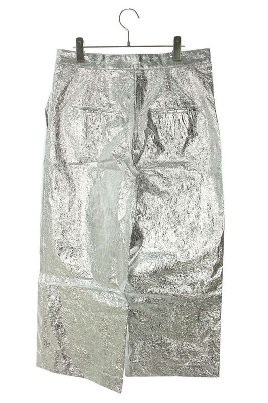 Christian Dior 857p24a3908 Coated Wide Long Pants Women 42