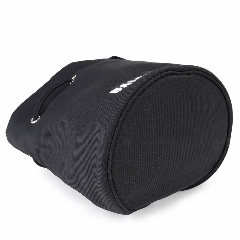 Balenciaga Shoulder Bag Wheel Drawstring Ring Black