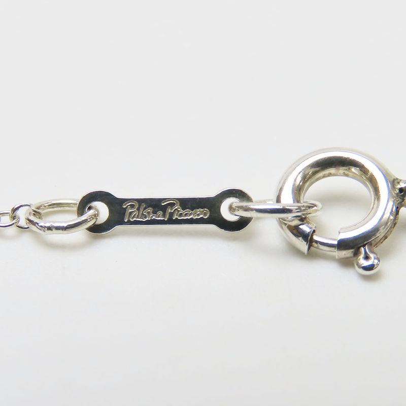 Tiffany & Co Necklace Loving Heart 925 Silver Approx 2.6g Silver Paloma Picasso