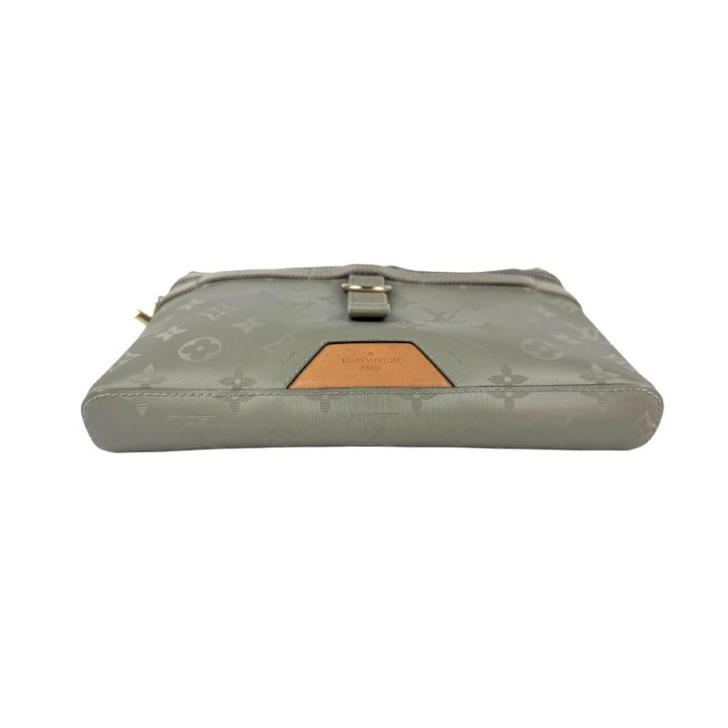 Louis Vuitton Shoulder Bag Monogram Titanium Messenger PM M43889