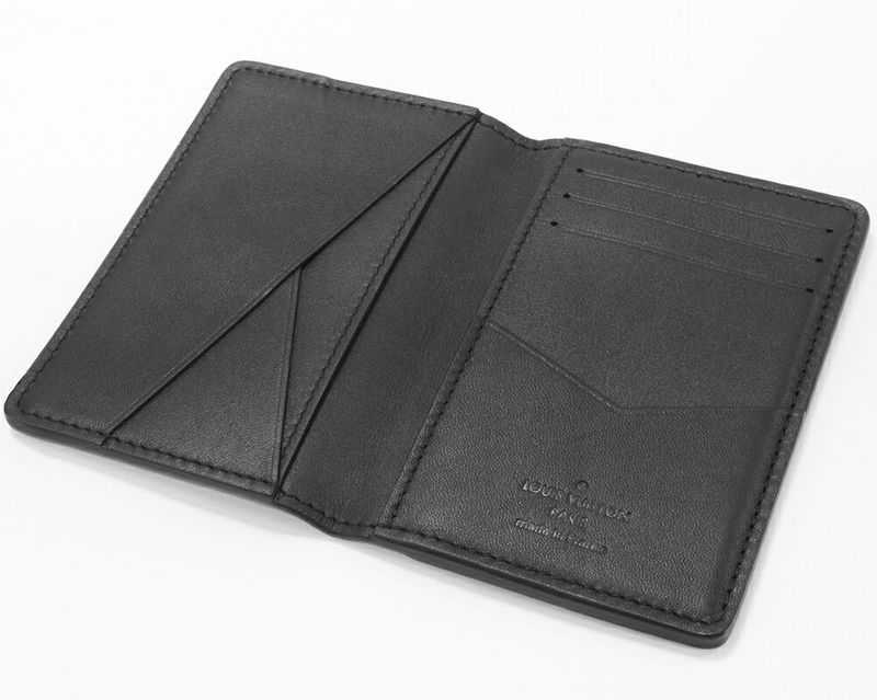 Louis Vuitton Bifold Card Case Pass Case Damier Infini Onyx Organizer De Poche