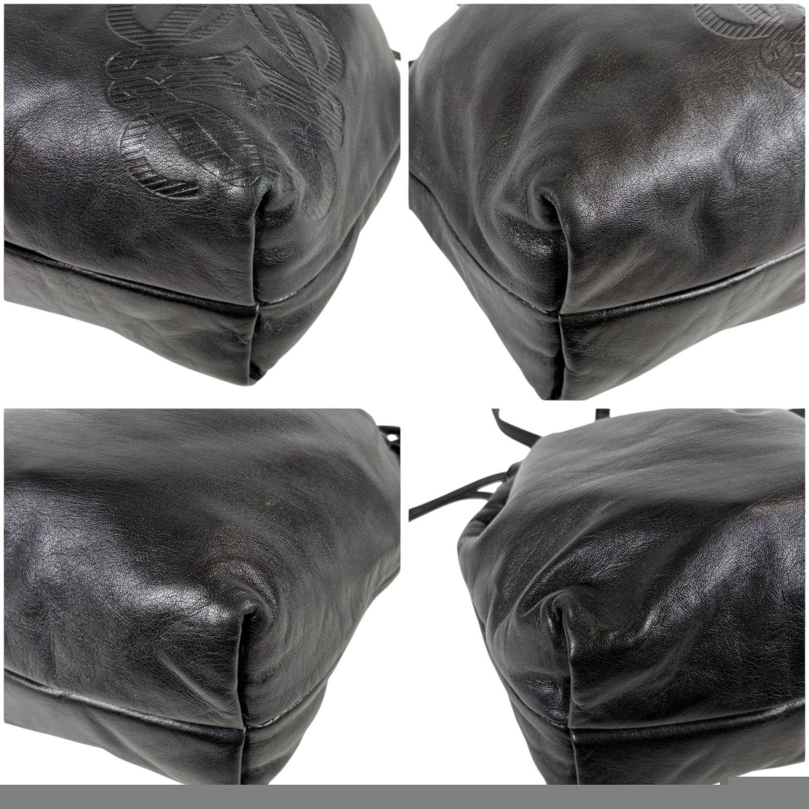 Loewe Drawstring Mini Shoulder Bag Pochette Drawstring Flamenco Knot Nappa