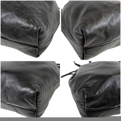 Loewe Drawstring Mini Shoulder Bag Pochette Drawstring Flamenco Knot Nappa