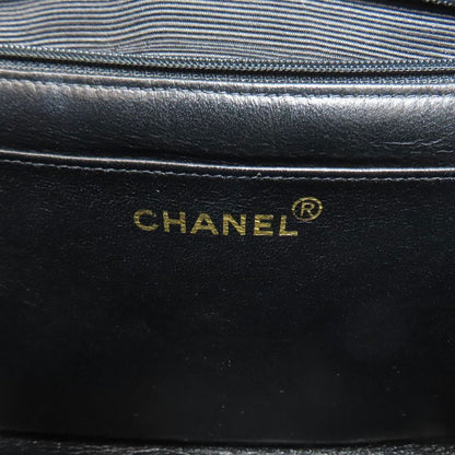 Chanel Matelasse Coco Mark Gold Hardware Shoulder Bag Grained Calfskin Women