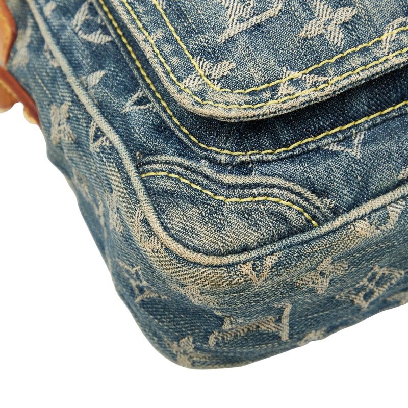 Louis Vuitton Monogram Denim Camera Bag Crossbody Shoulder Bag M95348 Blue
