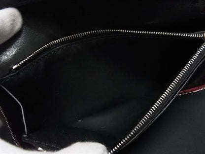 Celine Leather Round Zipper Long Wallet Billfold Coin Purse Card Holder Pink