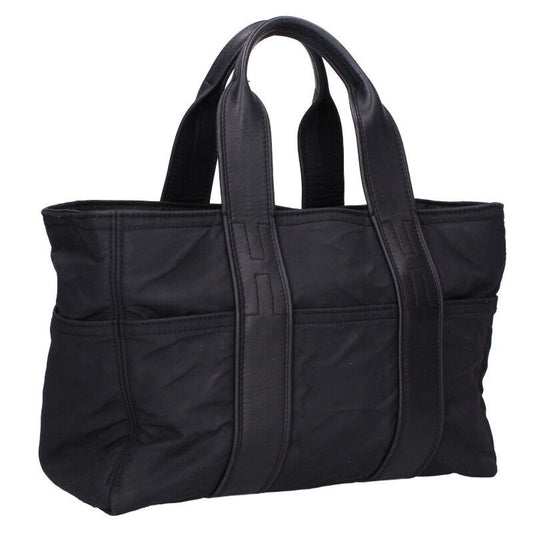 Hermes Acapulco PM Leather Nylon Handbag Ladies PM